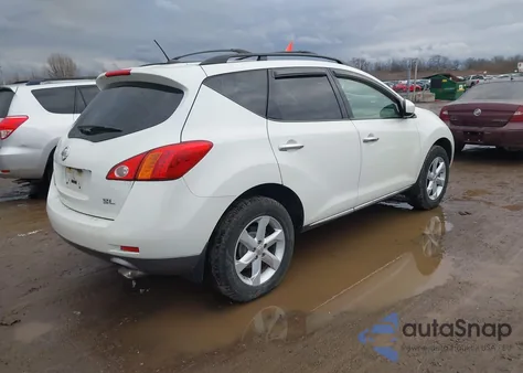 2009 Nissan Murano Sl from USA, damaged, VIN JN8AZ18U69W025278